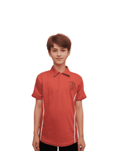 Bishops House Tshirt  Unisex UKG to 10th STD-Red -22