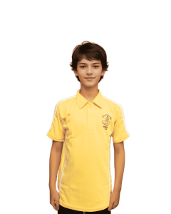 Bishops House Tshirt  Unisex UKG to 10th STD-Yellow-24